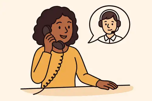 Contact us illustration